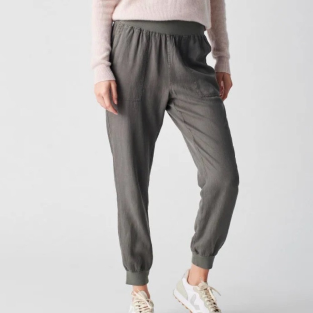 Faherty Arlie Day Pant Size XS Surplus Green